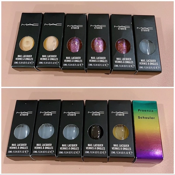 12X MAC COSMETICS NAIL PÖLISH BUNDLE BNIB - PLEASE READ THE DESCRIPTION - Picture 2 of 2
